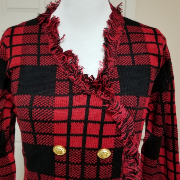 ⬇️🆕️VENUS Double Breasted And Fringe Detail Dress - Picture 3 of 8